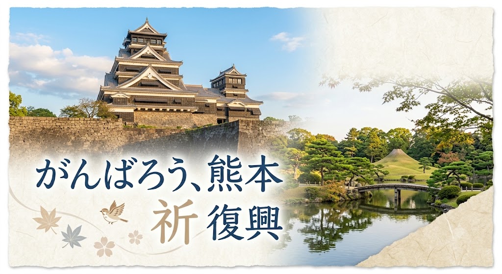 【ご報告と想い】故郷・熊本を愛するお二人のご縁と、一日も早い復興を願って
